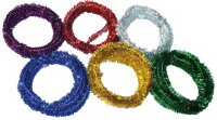 Biegepl&uuml;sch metallic 6er Set, 9 mm x 2,5 m