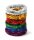 Biegepl&uuml;sch metallic 6er Set, 9 mm x 2,5 m