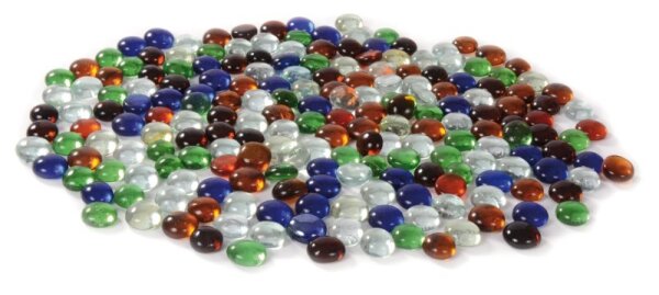 Glas-Nuggets bunt klein 1 kg