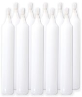 Kerzen wei&szlig; 10er Set