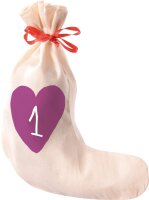 Adventskalender-Stiefel 24-tlg.