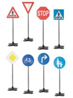 Verkehrsschilder 8-tlg.