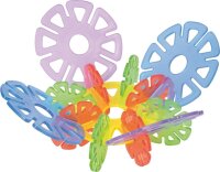 Steckblumen transparent