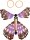 Schmetterling 4er Set
