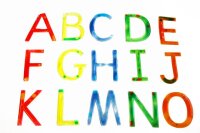 Fl&uuml;ssigkeitsbuchstaben