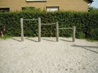 Dreifachreck Robinie 80/110/140 cm Stangenh&ouml;he, mi