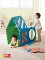 3 D Kreativ Spielmatten farbig 9-tlg.