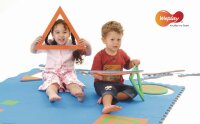 3 D Kreativ Spielmatten farbig 9-tlg.