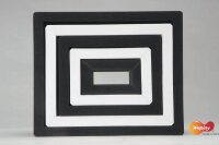 Kreativ-Rahmen black & white 5-tlg.