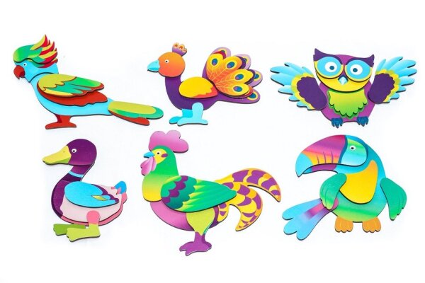 Magnetpuzzle V&ouml;gel