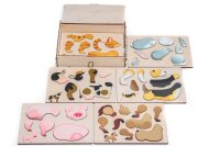 Magnetpuzzle Bauernhoftiere