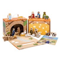 Adventskalender Weihnachtskrippe