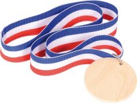 Medaille Holz