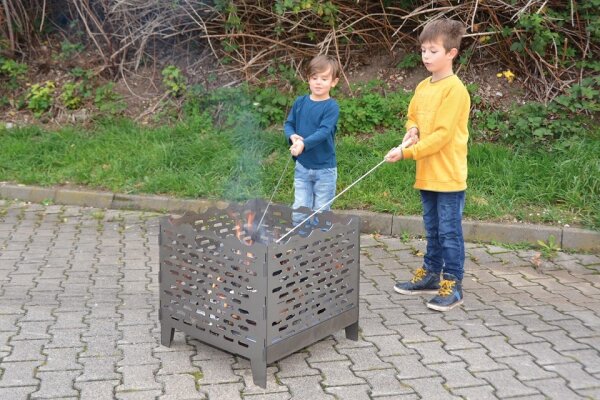 Feuerstelle aus Stahl