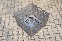 Feuerstelle aus Stahl
