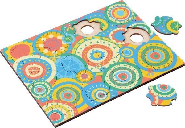 Phantasiepuzzle-Set Mandala