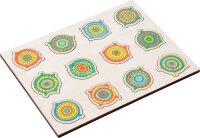 Phantasiepuzzle-Set Mandala