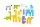 Sensorik Puzzle Tiere 12er Set