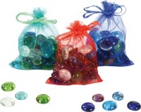 Bunte Organzabeutel 12er Set