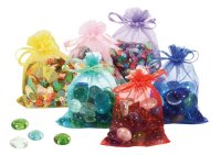 Bunte Organzabeutel 12er Set