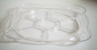 Schale 7-fach transparent f&uuml;r Leuchtk&uuml;bel