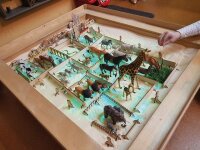 Leuchtsandkasten mit Ablagerahmen
