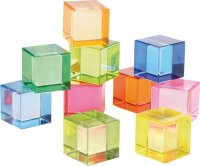 Acryl Steine 10er Set sortiert