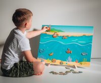 Mega-Magnettafel Meer
