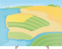 Mega-Spieltafel auf dem Land