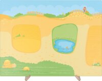 Mega-Spieltafel auf dem Land