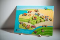 Mega-Spieltafel auf dem Land