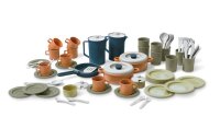 Green Eco Kaffee und Ess-Set 79 Teile