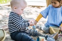 Green Eco Tiny Sandspielset 43 Teile