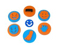 Handfl&auml;chenstempel Fun 6er Set