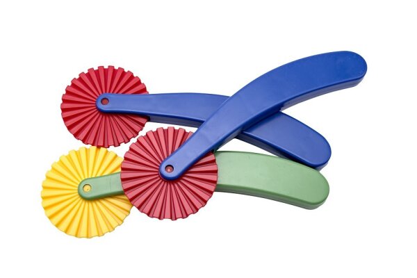 Modellier-Muster-Schneide-R&auml;der 3er Set