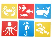 Stencil Meerestiere
