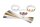 Metallic Kronen 12er Set