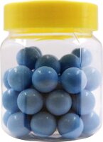 40 blaue Perlen zu Perlenbild-Baukasten