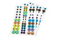 Bunte Augensticker 204er Set