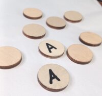 DIY Holzchips, 30 St&uuml;ck