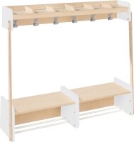 Garderobe Wand