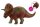 Triceratops Spielfigur