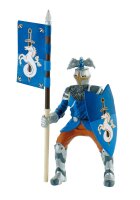 Turnierritter blau Spielfigur