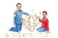 Kreativ-Steckbausteine Kinder
