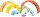 Regenbogen Acrylsteine