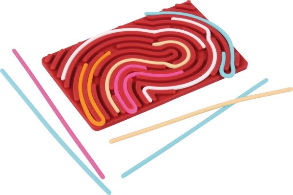 Senso-Board mit Gummischn&uuml;ren Vorderseite