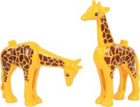 Klemmbaustein-Set Junior Zubeh&ouml;r Figuren Tiere und