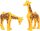 Klemmbaustein-Set Junior Zubeh&ouml;r Figuren Tiere und