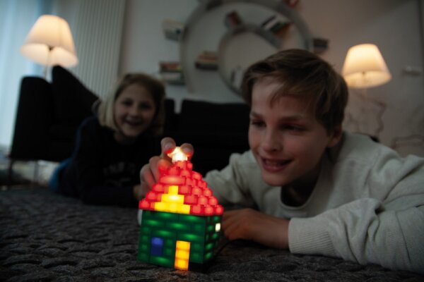 Klemmbaustein-Set Light Stax KIGA 360 St&uuml;ck