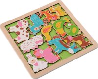 Holzpuzzles 5er Set